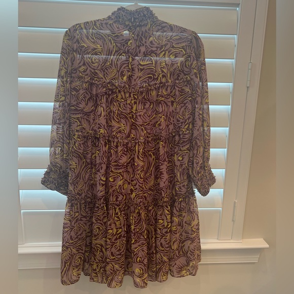 Cinq A Sept carina dress in Desert Rose Multi - size 6 NWT - Picture 4 of 14